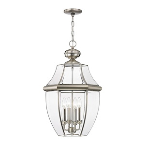 Monterey - 4 Light Outdoor Pendant Lantern in Traditional Style - 16 Inches wide by 25.5 Inches high - 1029701