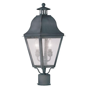 Amwell - Two Light Post - 8.5 Inches wide by 23 Inches high - 374490