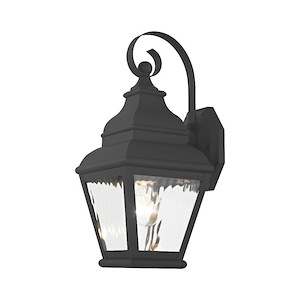 Exeter - 1 Light Outdoor Wall Lantern in Farmhouse Style - 6.5 Inches wide by 14.5 Inches high - 540019