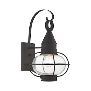 Newburyport - 1 Light Outdoor Wall Lantern in Bohemian Style - 8.75 Inches wide by 14.75 Inches high - 522714