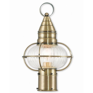 Newburyport - 8.75 Inch One Light Outdoor Post Lantern - 1219618