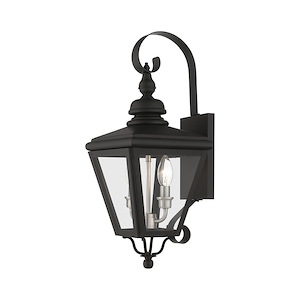 Adams - 2 Light Outdoor Medium Wall Lantern In Farmhouse Style-21.5 Inches Tall and 8.5 Inches Wide - 1292093