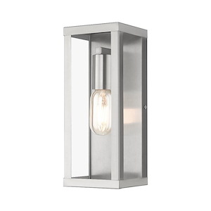 Gaffney - 1 Light Outdoor ADA Medium Wall Lantern In Contemporary Style-11 Inches Tall and 4.5 Inches Wide - 1292166