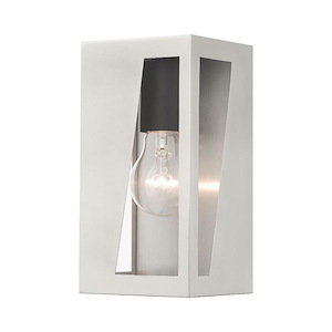 Forsyth - 1 Light Outdoor ADA Small Wall Lantern In Contemporary Style-8.5 Inches Tall and 4.5 Inches Wide - 1297027