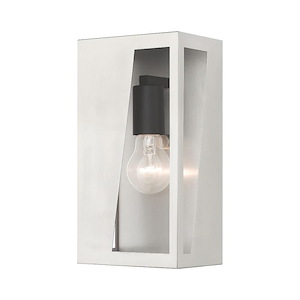 Forsyth - 1 Light Outdoor Medium ADA Wall Lantern In Contemporary Style-11 Inches Tall and 6 Inches Wide