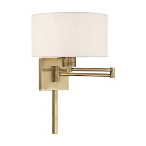1 Light Swing Arm Wall Sconce