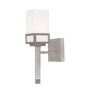Harding - 1 Light Wall Sconce in Modern Style - 4.75 Inches wide by 14.25 Inches high