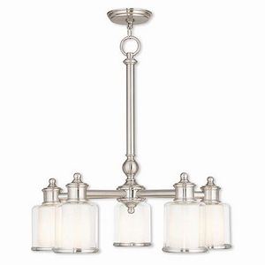 Middlebush - 5 Light Dinette Chandelier in Traditional Style - 25 Inches wide by 25.5 Inches high - 522701