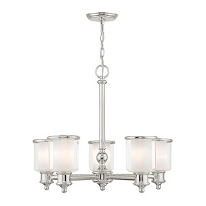 Middlebush - 5 Light Chandelier in Traditional Style - 25 Inches wide by 21.25 Inches high - 522700