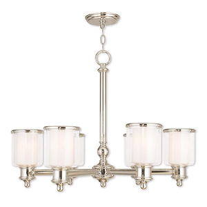 Middlebush - 5 Light Dinette Chandelier in Traditional Style - 25 Inches wide by 25.5 Inches high