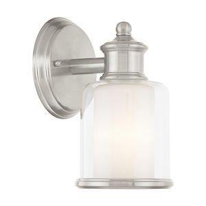 Middlebush - 1 Light Wall Sconce in Traditional Style - 5.5 Inches wide by 9 Inches high - 656052