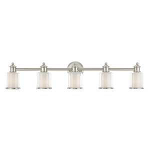 Middlebush - 5 Light Bath Vanity in Traditional Style - 45.5 Inches wide by 9 Inches high - 522694