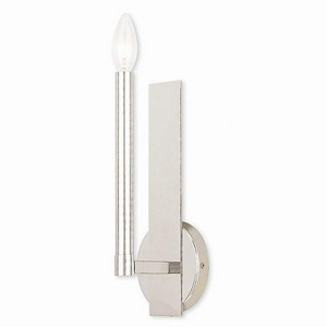 Alpine - 1 Light ADA Wall Sconce in Modern Style - 4.75 Inches wide by 15 Inches high - 476883