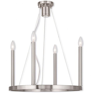 Alpine - 5 Light Chandelier-25 Inches Tall and 20 Inches Wide