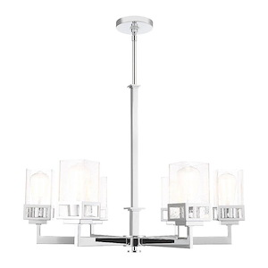 Harding - 6 Light Chandelier in Modern Style - 28.5 Inches wide by 29.5 Inches high - 614587