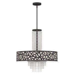 Allendale - 5 Light Pendant in Contemporary Style - 22 Inches wide by 25.25 Inches high