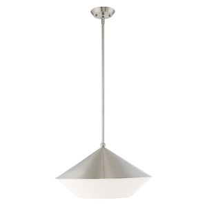 Stockholm - 1 Light Pendant in Mid Century Modern Style - 18 Inches wide by 18.75 Inches high - 831871
