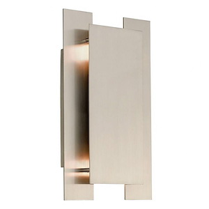 Varick - 2 Light ADA Wall Sconce in Contemporary Style - 8 Inches wide by 14 Inches high
