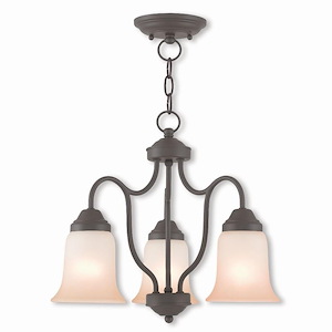 Karysa - Three Light Convertible Dinette Chandelier in Traditional Style - 17.5 Inches wide by 16.88 Inches high - 540017