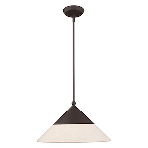 Stockholm - 1 Light Mini Pendant in Mid Century Modern Style - 15 Inches wide by 16.75 Inches high
