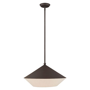 Stockholm - 1 Light Pendant in Mid Century Modern Style - 18 Inches wide by 18.75 Inches high
