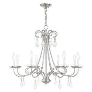 Daphne - 8 Light Large Chandelier-25 Inches Tall and 29.75 Inches Wide - 614575