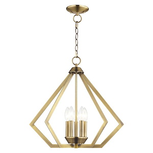 Prism - 5 Light Chandelier in Contemporary Style - 20 Inches wide by 19.5 Inches high - 540094