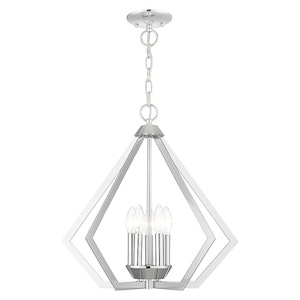 Prism - 5 Light Chandelier in Contemporary Style - 20 Inches wide by 19.5 Inches high