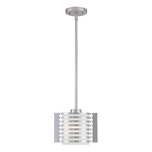 Hilliard - 1 Light Mini Pendant in Contemporary Style - 4.5 Inches wide by 9.25 Inches high