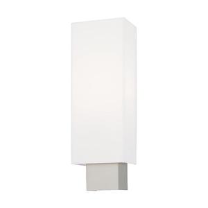 Meridian - 1 Light ADA Wall Sconce - 5 Inches wide by 16 Inches high
