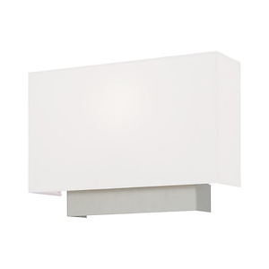 Meridian - 1 Light ADA Wall Sconce - 14 Inches wide by 9.75 Inches high