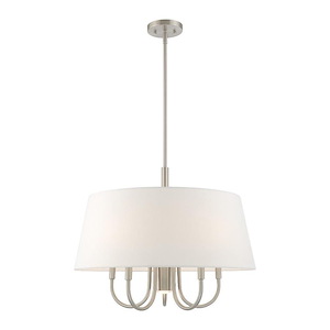 Belclaire - 6 Light Pendant in Contemporary Style - 24 Inches wide by 21.5 Inches high - 831729