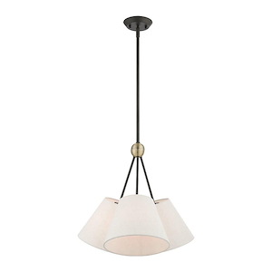 Prato - 3 Light Chandelier in Modern Style - 21 Inches wide by 20.5 Inches high - 939418