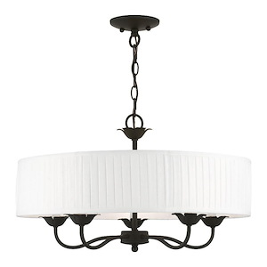 Edinburgh - 5 Light Pendant In Transitional Style-14 Inches Tall and 23 Inches Wide