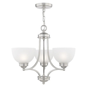 Somerset - 3 Light Chandelier in Traditional Style - 20 Inches wide by 18 Inches high - 415085