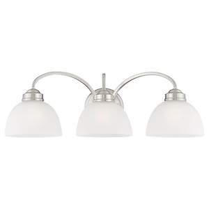 Somerset - 3 Light Bath Vanity in Traditional Style - 24.5 Inches wide by 9 Inches high - 415052