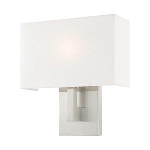 Hayworth - 1 Light ADA Wall Sconce in Contemporary Style - 11 Inches wide by 12 Inches high - 614628