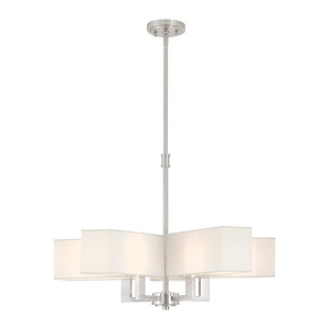 Rubix - 5 Light Chandelier In Contemporary Style-20.75 Inches Tall and 26 Inches Wide - 614624