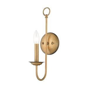 Estate - 1 Light Wall Sconce-16 Inches Tall and 5 Inches Wide