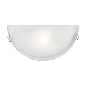 Oasis - 1 Light Wall Sconce in Contemporary Style - 16 Inches wide by 8 Inches high