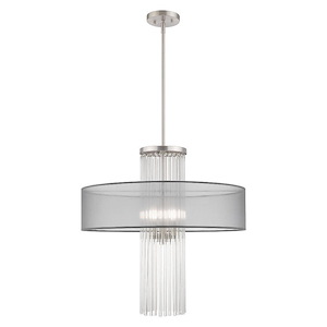 Alexis - 4 Light Pendant in Contemporary Style - 24 Inches wide by 33 Inches high