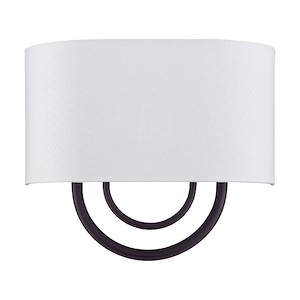 Stratton - 2 Light ADA Wall Sconce-11 Inches Tall and 13 Inches Wide - 1337537
