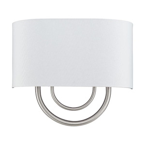 Stratton - 2 Light ADA Wall Sconce-11 Inches Tall and 13 Inches Wide