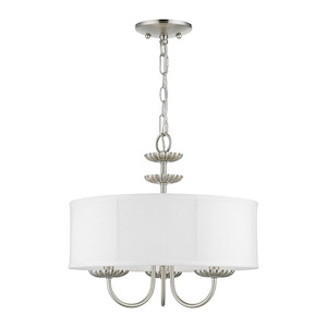 Brookdale - 3 Light Pendant In Transitional Style-15 Inches Tall and 16 Inches Wide - 1094663