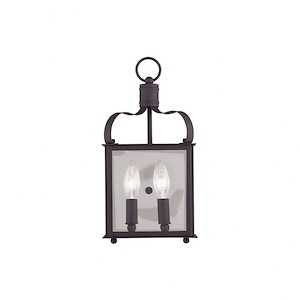 Garfield - Two Light Wall Sconce in Traditional Style - 7 Inches wide by 14 Inches high - 490441