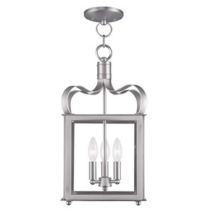 Garfield - 3 Light Convertible Mini Pendant in Traditional Style - 10 Inches wide by 20 Inches high - 490439