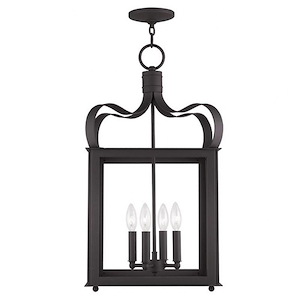Garfield - Four Light Foyer in Traditional Style - 13.5 Inches wide by 26 Inches high - 397032