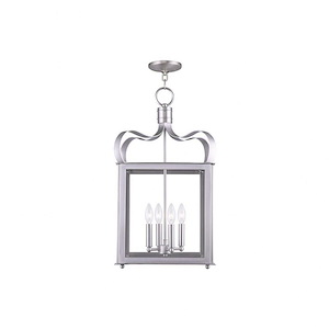 Garfield - Four Light Foyer in Traditional Style - 13.5 Inches wide by 26 Inches high
