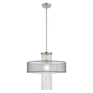 Bella Vista - 1 Light Pendant in Contemporary Style - 20 Inches wide by 27.5 Inches high