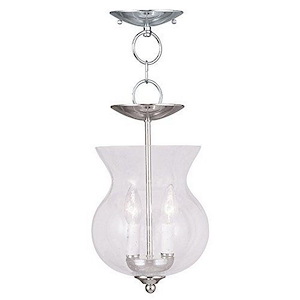 Legacy - Two Light Convertible Pendant - 8.25 Inches wide by 12.5 Inches high - 490436